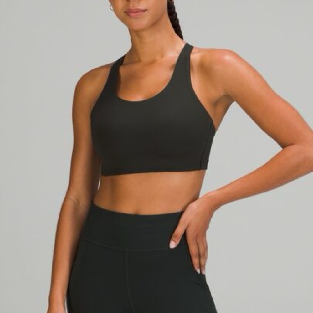 Lululemon Athletica Rainforest Green Energy Sports Bra